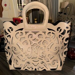 Vachetta Scroll Tote